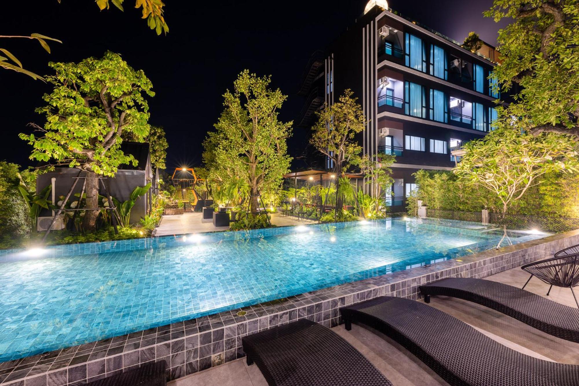 Hotel The View Chiang Dao Exterior foto